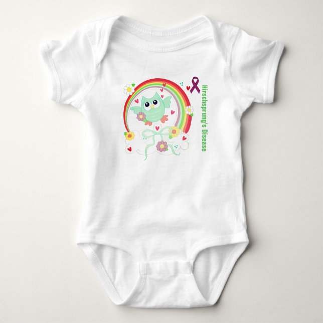 **Baby HD Awareness Girls' American Apparel Baby B Bodysuit (Front)