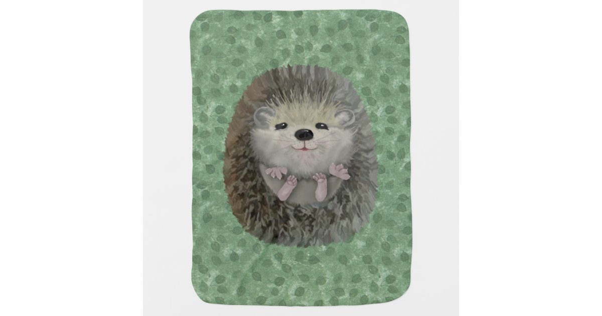 Baby Hedgehog Baby Blanket Zazzle