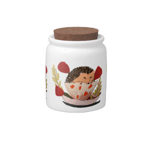 Baby Hedgehog Candy Jar