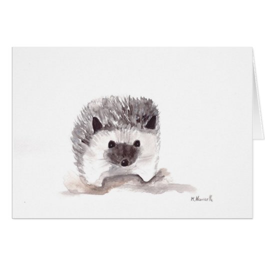 baby hedgehog cards (Front Horizontal)
