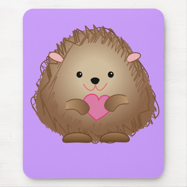 baby hedgehog mousepad (Front)
