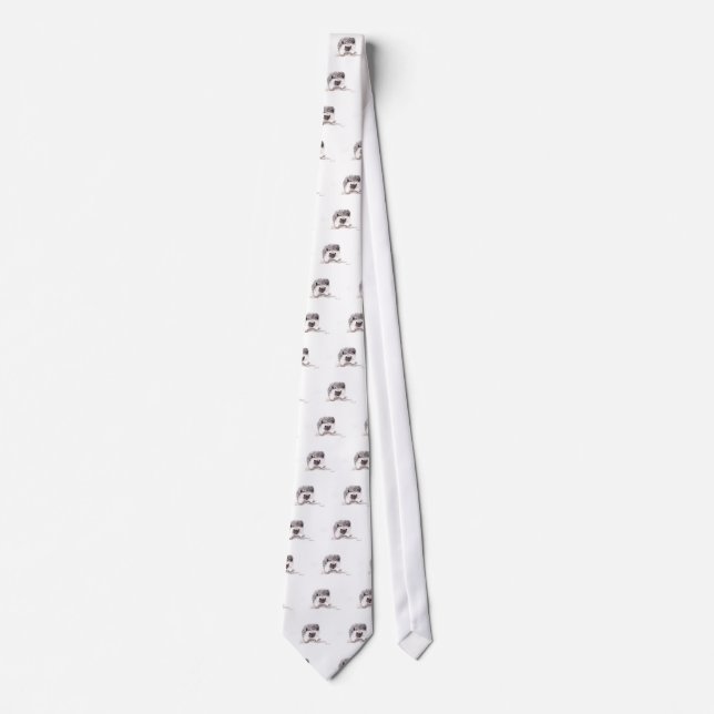 baby hedgehog neck tie (Front)