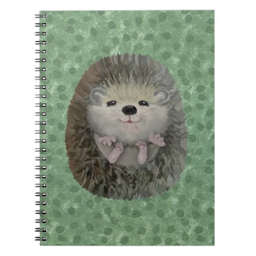 Baby Hedgehog Notebook