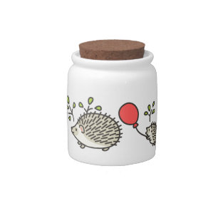 Baby Hedgehog's Red Balloon Candy Jar