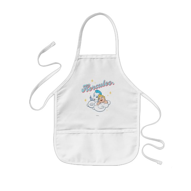 Baby Hercules and Pegasus on a Cloud Kids' Apron (Front)