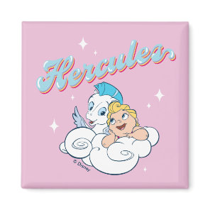 Baby Hercules and Pegasus on a Cloud Magnet