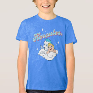 Baby Hercules and Pegasus on a Cloud Tri-Blend Shi Shirt