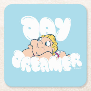 Baby Hercules - Day Dreamer Square Paper Coaster
