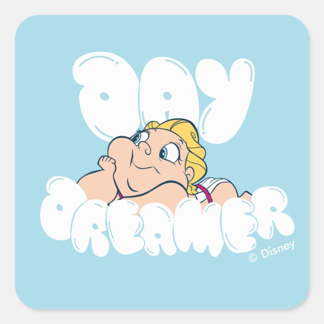 Baby Hercules - Day Dreamer Square Sticker (Front)