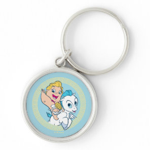 Baby Hercules Riding Pegasus Keychain