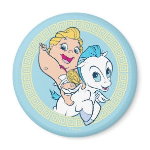 Baby Hercules Riding Pegasus Magnet