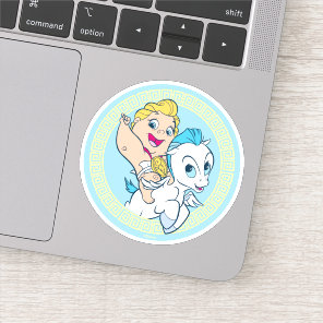 Baby Hercules Riding Pegasus Sticker