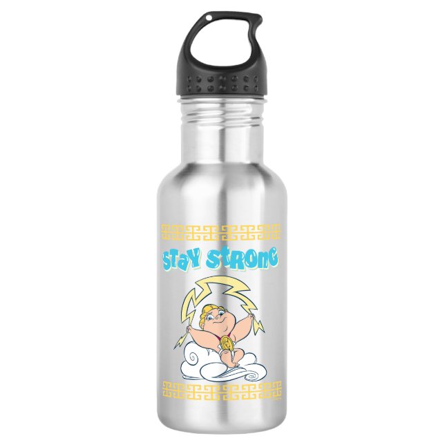 Baby Hercules - Stay Strong Stainless Steel Water  Stainless Steel Water Bottle (Front)