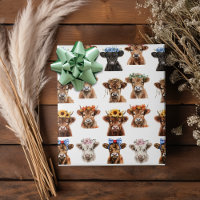 Baby Highland Cows Shower Birthday
