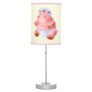 Baby Hippo Table Lamp