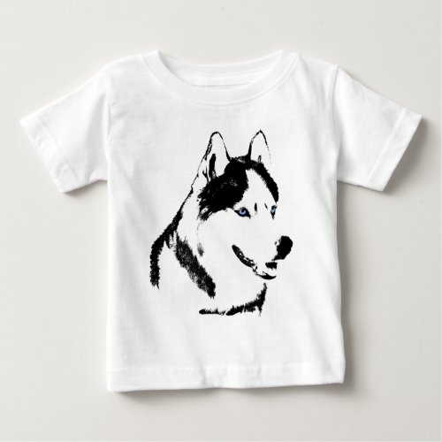 Baby Husky Romper Siberian Husky Romper Customize