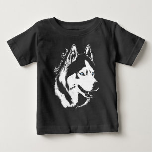 Baby Husky T-Shirt Sled Dog Puppy Shirt Customize