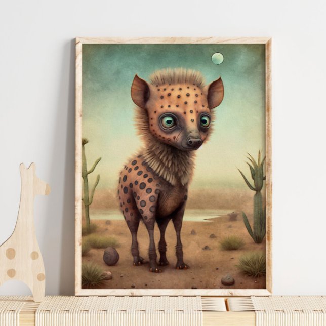 Baby Hyena African Animal | Hyena Wall Print (Creator Uploaded)