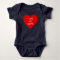 Baby I love My Auntie Custom Baby one piece shirt