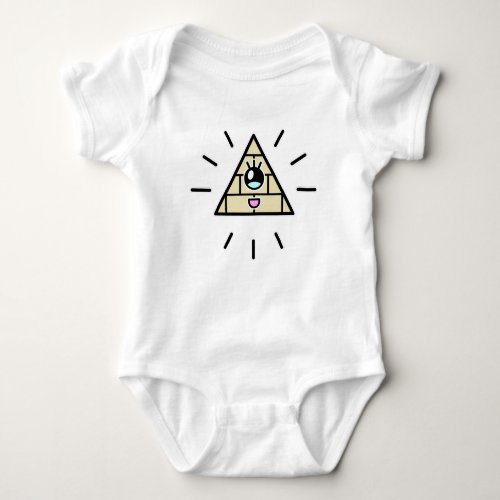baby illuminati baby bodysuit
