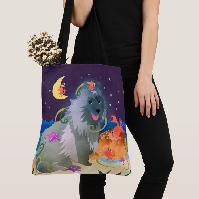 BABY I'M A STAR crossbody or tote bag (Close Up)