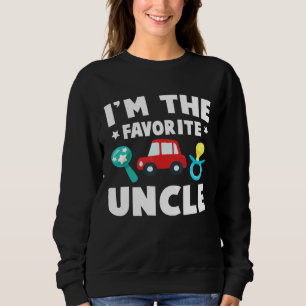 Baby - Im The Favorite Uncle - Fire Truck - Baby S Sweatshirt