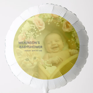 Baby Image Baby Shower Balloon