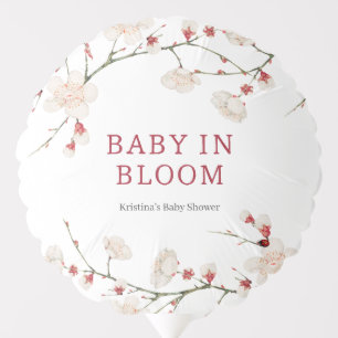 Baby In Bloom Baby Shower Balloon