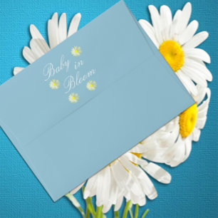 Baby In Bloom Baby Shower Envelope