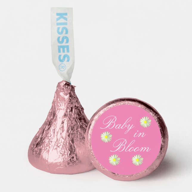 Baby In Bloom Baby Shower Hershey®'s Kisses® (Front)