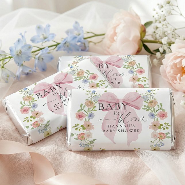 Baby in Bloom Baby Shower Hershey's Miniatures (Creator Uploaded)