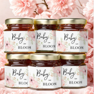 Baby in Bloom Baby Shower Honey Jar Favors