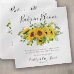 Baby in Bloom Baby Shower Seed Packet Favor Envelope<br><div class="desc">Plant these seeds and watch them bloom,  just like the baby who will be here soon.

Please note these envelopes are empty,  choose your favorite seeds from your local store to put inside.</div>