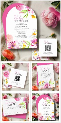 Baby In Bloom Baby Shower Themes