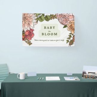 Baby In Bloom banner 48x30”