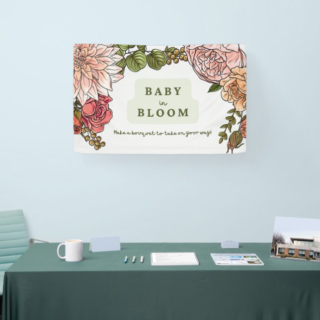Baby In Bloom banner 48x30” (Tradeshow)