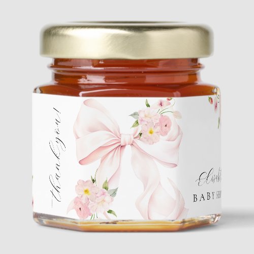 Baby in Bloom Bow Baby Shower