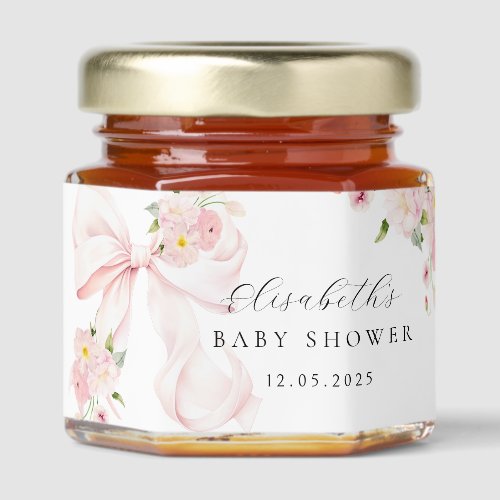Baby in Bloom Bow Baby Shower