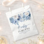 Baby In Bloom Dusty Blue Floral Baby Shower Favor Bag