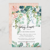 Baby in Bloom | Floral Baby Shower Invitation (Front/Back)