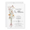 Baby In Bloom Floral Spring Baby Shower Invitation
