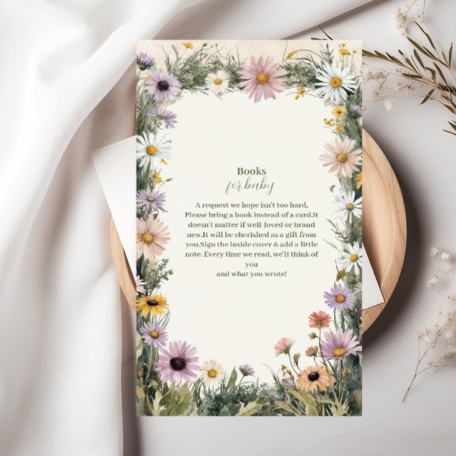 Baby in Bloom Garden  Books for Baby Enclosure Card (Creator Uploaded)