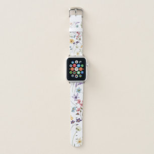Baby in Bloom Garden Wildflower  Apple Watch Band