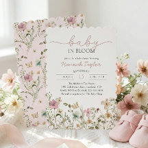 Baby in Bloom Girl Baby Shower