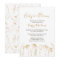 Baby in Bloom Gold Wildflower Sketch Baby Shower