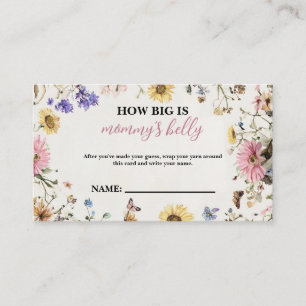 Baby in Bloom How big is mommy's belly ticket
