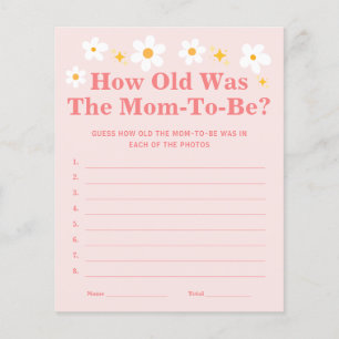 Baby In bloom How old was the mom to be game