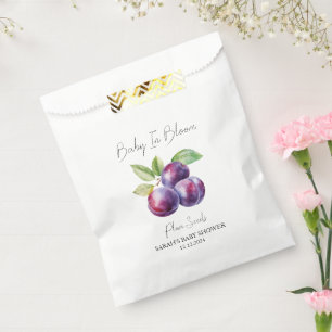 Baby In Bloom l Plum Seeds Baby Shower Favor Bag