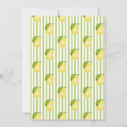 baby in bloom lemon bouquet baby shower Invitation | Zazzle