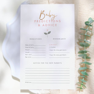 Baby in Bloom Modern Baby Predictions & Advice
